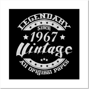 Legendary Since 1967. Vintage All Original Parts Posters and Art